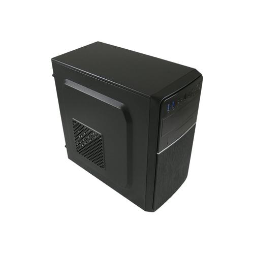 LC Power 2015MB - Tour - micro ATX - pas d'alimentation - noir - USB/Audio