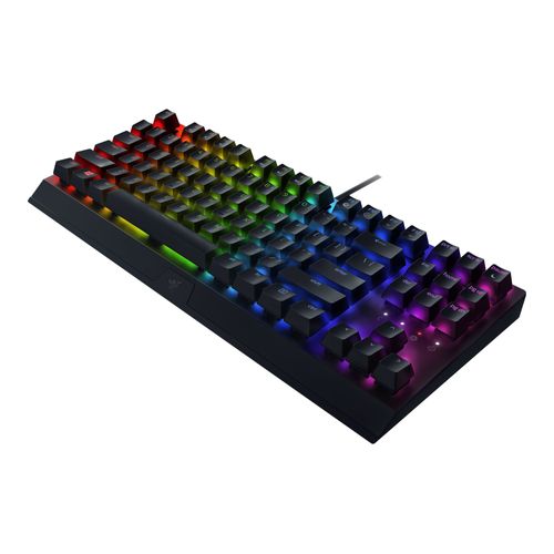 Razer BlackWidow V3 Tenkeyless - Clavier - rétro-éclairé - USB - commutateur : Razer Green - noir