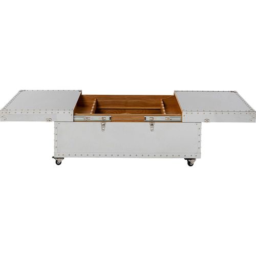 Table Basse Bar En Acier Brillant