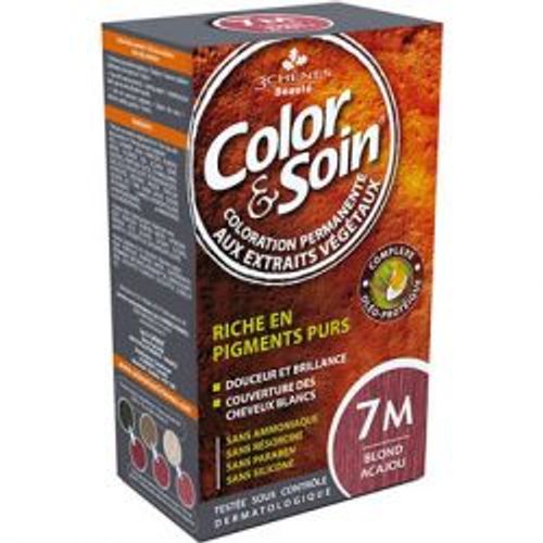 3 Chenes Color & Soin Blond Acajou 7m 