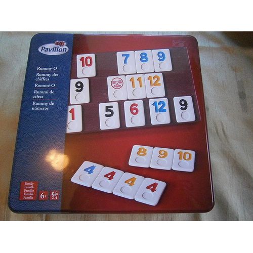 Rummikub - Le Rami Des Chiffres - Rummy - 0 - Boîte En Fer - Pavilion