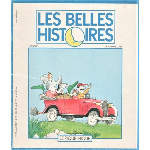 Les Belles Histoires De Pomme D'api N°179 Le Pique-Nique