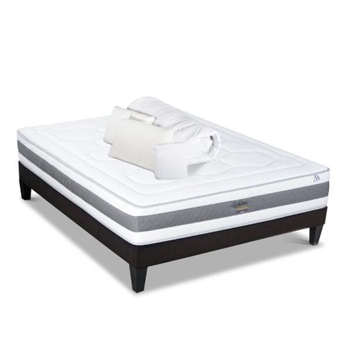 Ensemble 160x200 Matelas + Sommier + Accessoires