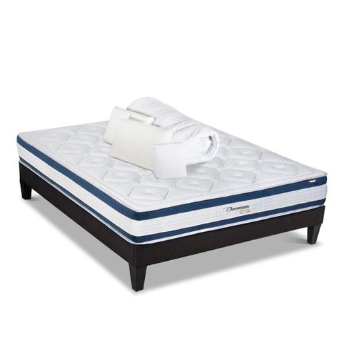 Ensemble 180x200 Matelas + Sommier + Accessoires