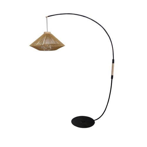 Lampadaire Ficelle De Jute Naturel 255 Cm