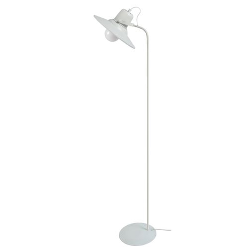 Lampadaire Liseuse Métal Blanc 29 Cm