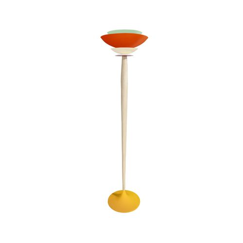 Lampadaire Métal Orange 40 Cm