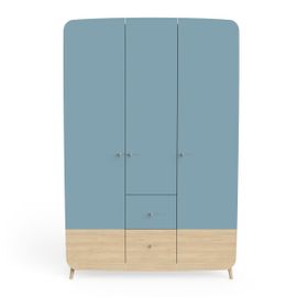 Armoire 3 Portes Et 4 Tiroirs