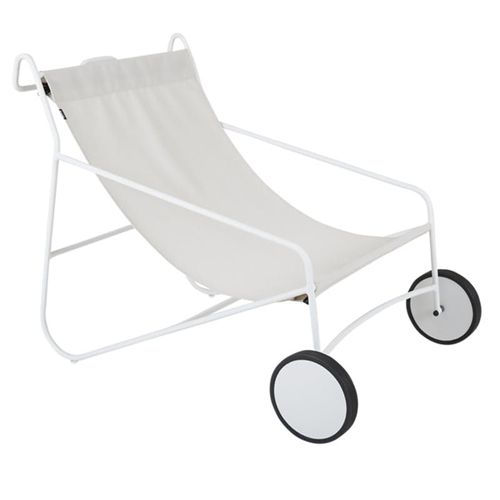 Chilienne Design En Aluminium Blanc