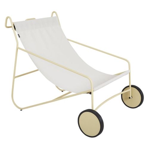 Chilienne Design En Aluminium Jaune Tendre
