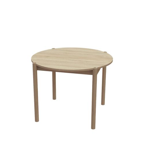 Drawer - Rena - Table À Manger Ronde En Bois Ø100cm - Marron