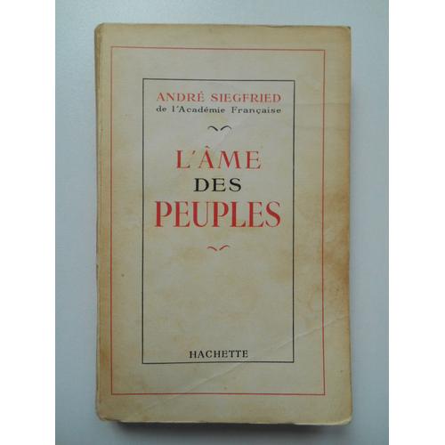 L'âme Des Peuples / André Siegfried / Réf62785