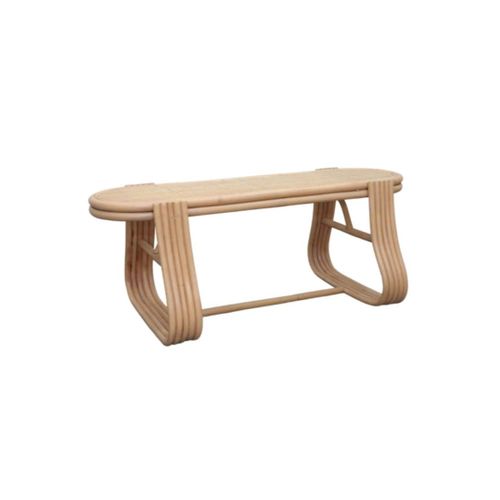 Banc Rotin Et Cannage 120cm