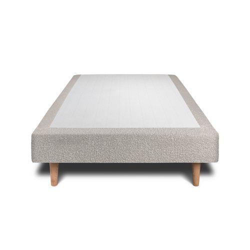 Sommier Tapissier Bouclette Gris 100x200 H35cm