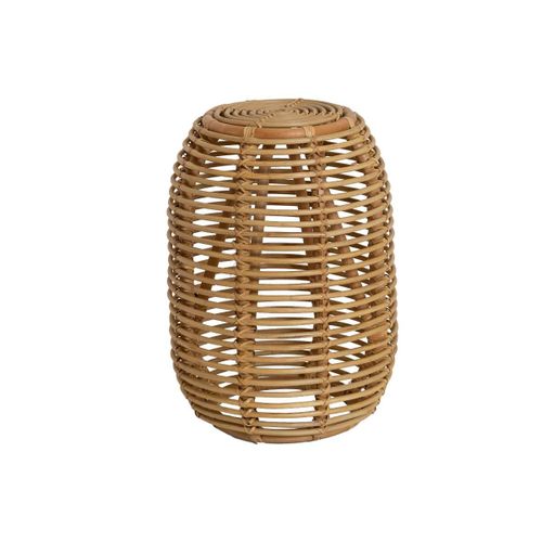 Bout De Canapé En Rotin Marron 45 Cm