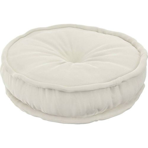 Pouf Polyester Blanc