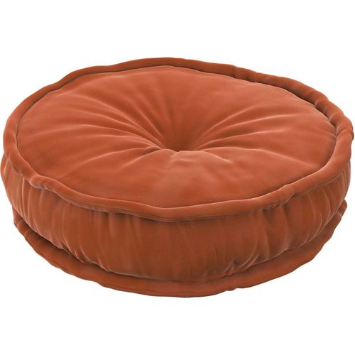 Pouf Polyester Marron