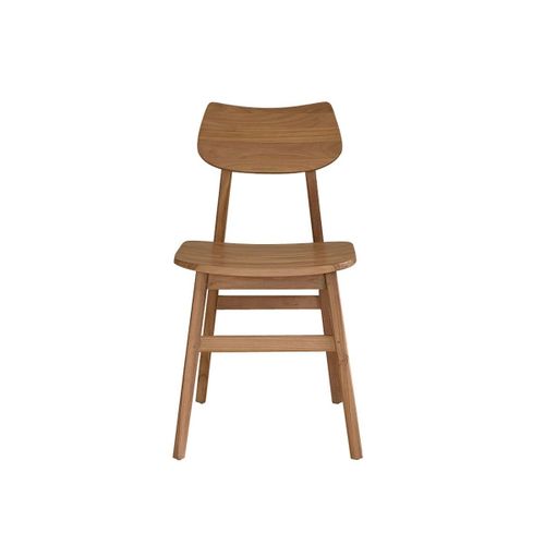 Bois Dessus Bois Dessous - Adele Chaise En Teck Massif - Naturel