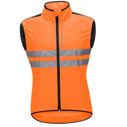 Veste De Cyclisme Gilet De Vélo Route Homme Et Femme Sans Manches Ete Euipe De Vtt Pro Réfléchissant 360-Degree
