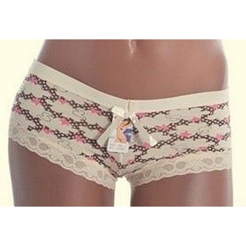 Shorty En Coton Imprimé