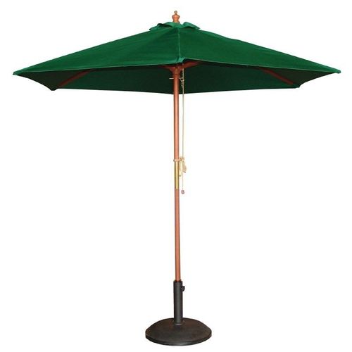 Parasol De Terrasse Vert À Poulie De 3 M