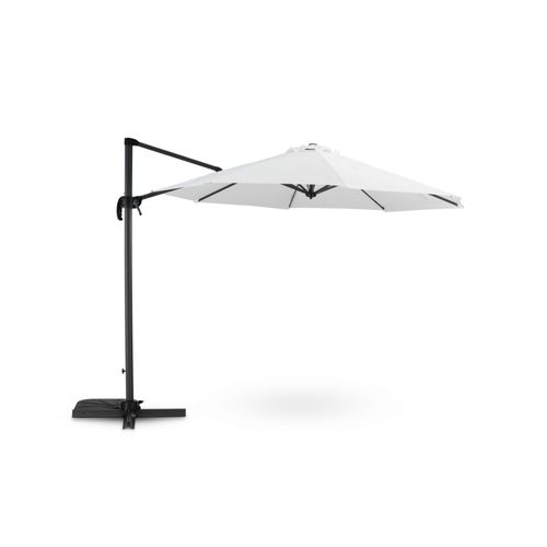 Tissu De Remplacement Pour Parasol 300cm Rond Ecru Naturel