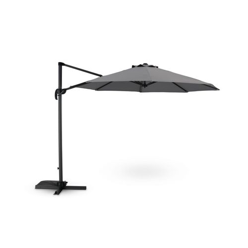 Tissu De Remplacement Pour Parasol 300cm Rond Gris Clair