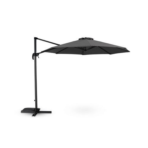 Tissu De Remplacement Pour Parasol 300cm Rond Gris