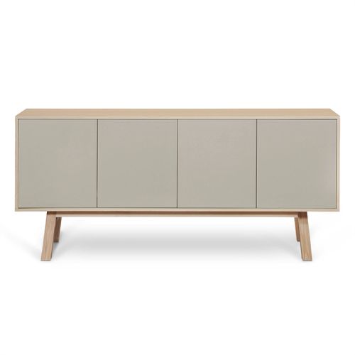 Buffet 4 Portes En Frêne 180 Cm, Hauteur 94 Cm