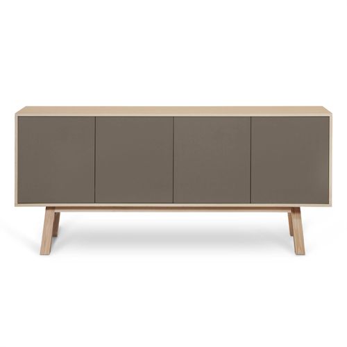 Buffet 4 Portes En Frêne 180 Cm, Hauteur 94 Cm