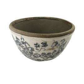 Cache-Pot D'intérieur En Céramique Gris