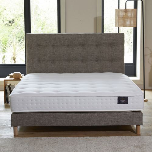 Ensemble Matelas Latex Naturel + Sommier Camel 160x200