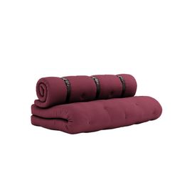 Matelas Futon Fauteuil 2 En 1 Bordeaux 140x200
