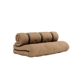 Matelas Futon Fauteuil 2 En 1 Marron 140x200