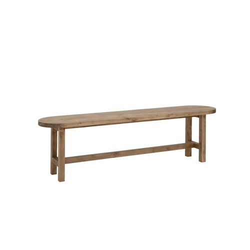 Banc En Bois De Sapin Vieilli 160x45cm