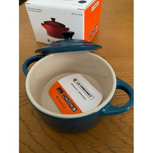 Mini Cocotte Le Creuset Ceramique Deep Teal 10 Cm