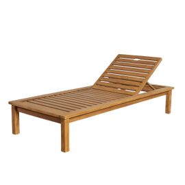 Bain De Soleil En Teck Massif