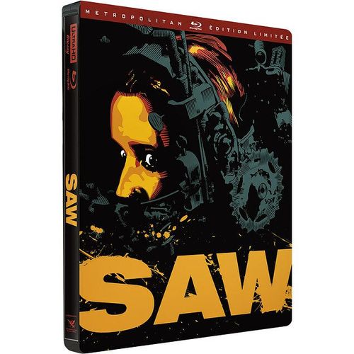 Saw - 4k Ultra Hd + Blu-Ray - Boîtier Steelbook Limité