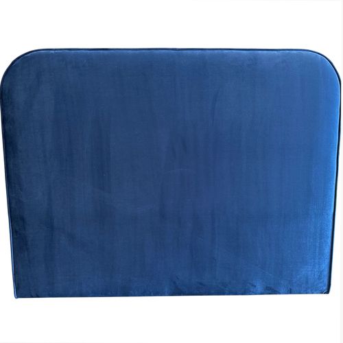 Tête De Lit En Velours Bleu 145 Cm