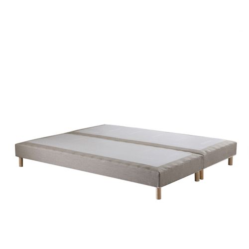 Sommier Tapissier Beige 160x200