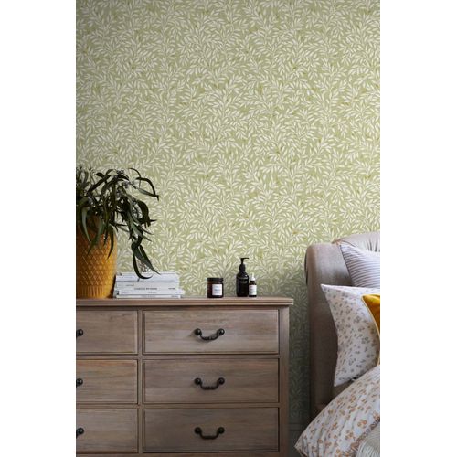 Papier peint Ditsy feuillage vert 1005x52cm