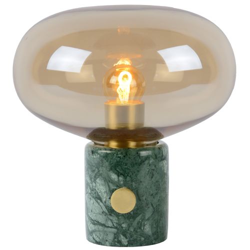 Lampe De Table En Marble Ambre