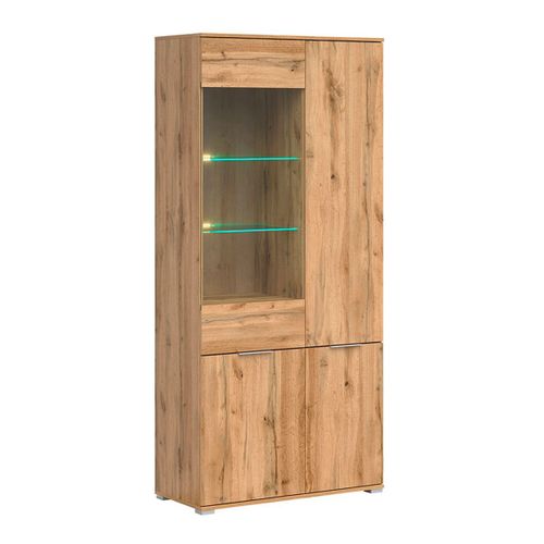 Vaisselier 4 Portes Stratifiés Naturel