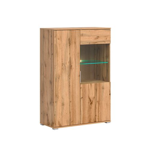 Vaisselier 2 Portes Stratifiés Naturel