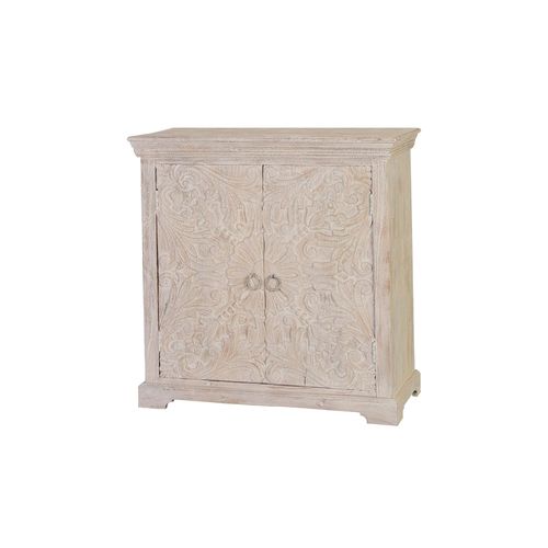 Commode En Manguier Blanc Vieilli