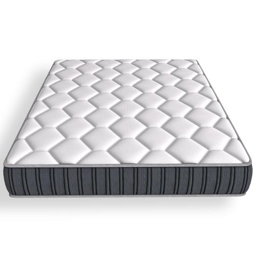 Matelas 140x190 Mémoire De Forme - Mousse Ergo, Haute Résistance 35kg