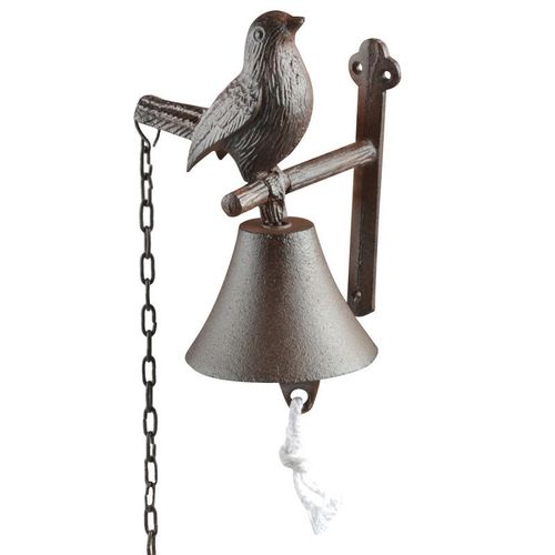 Cloche Oiseau En Fonte