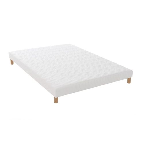 Sommier Tapissier Blanc 160x200
