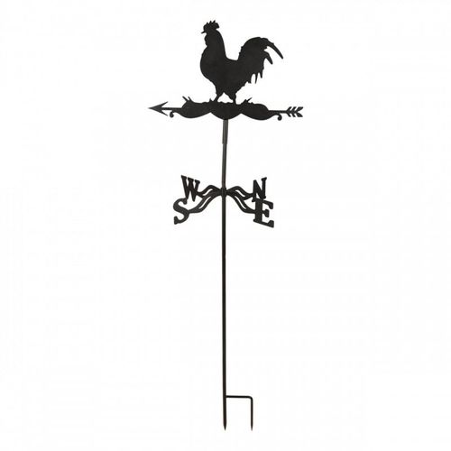 Girouette Coq Métal À Planter Ou À Fixer