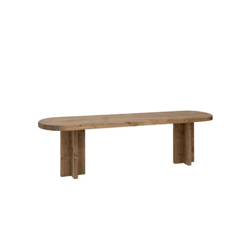 Banc En Bois De Sapin Vieilli 140x45cm